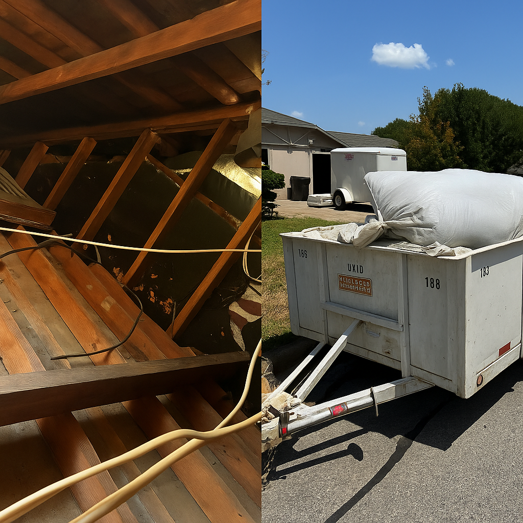 Insulation removal and sanitation