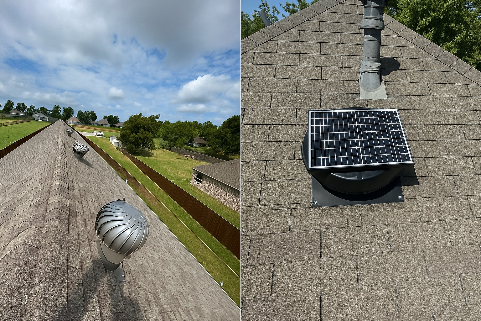 Attic ventilation products